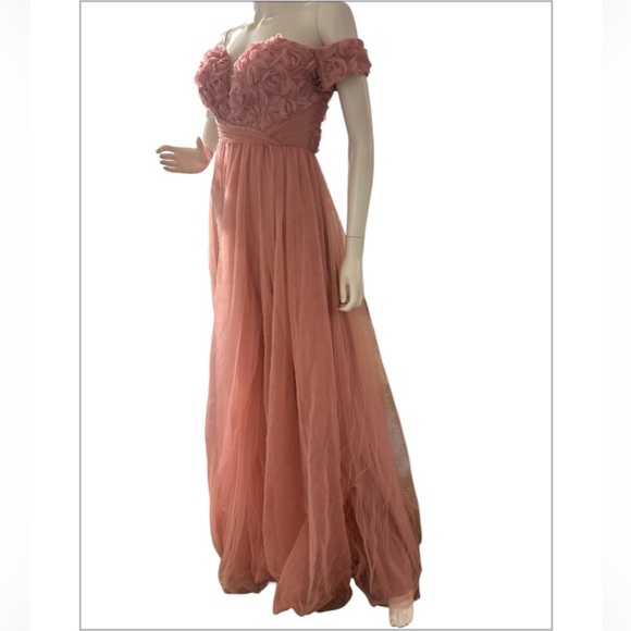 QOQ Pink Floral Decor Off Shoulder NWOT - Picture 9 of 12